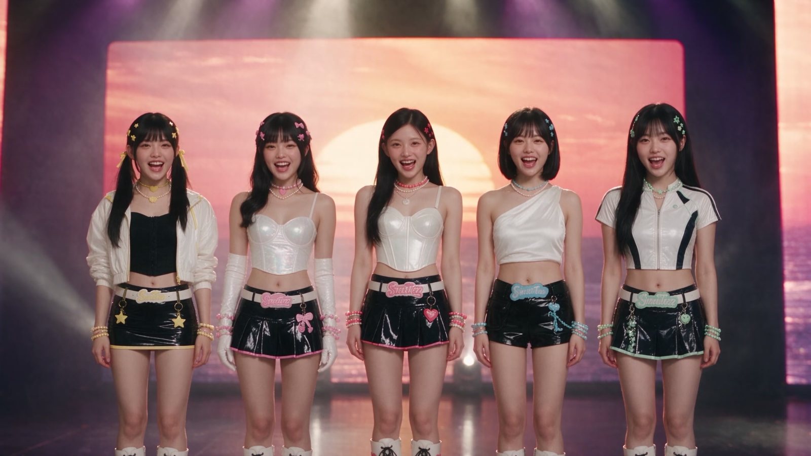 居昌ハンマダン大祝祭K-POPステージの公演イメージ — 公演後、観客にあいさつするSweeTeez（写真＝MYBLIN9提供）