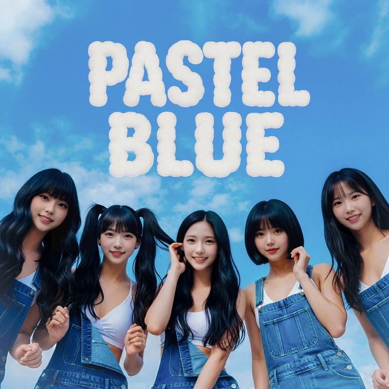 Pastel blue